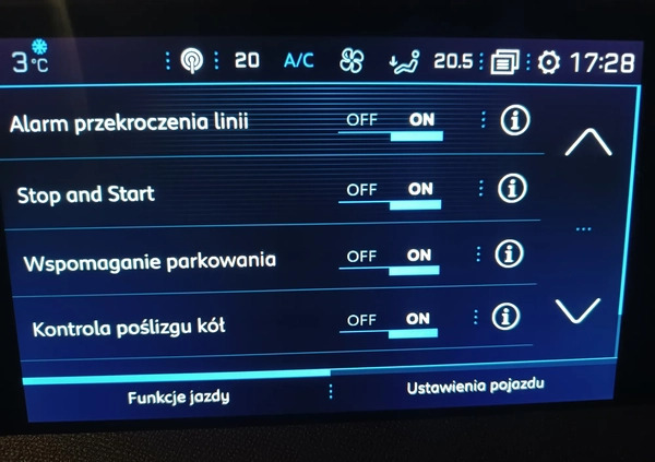 Peugeot 3008 cena 78500 przebieg: 150000, rok produkcji 2019 z Warszawa małe 154